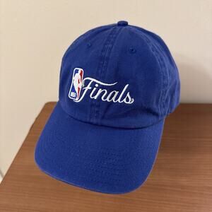 NBA Finals Dad Hat Cap Strapback Basketball Blue Adjustable 47 Brand